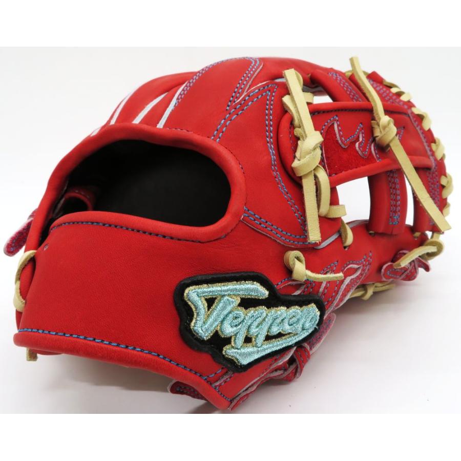 硬式グローブ 限定 てっぺん Teppen グローブ 内野手用 MIE-L バック