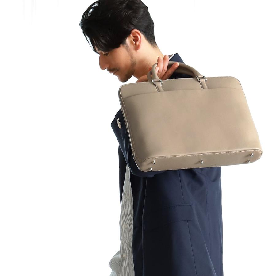 BLUE SINCERE（ブルーシンシア） ビジネスバッグ 薄型 軽量 メンズ 本