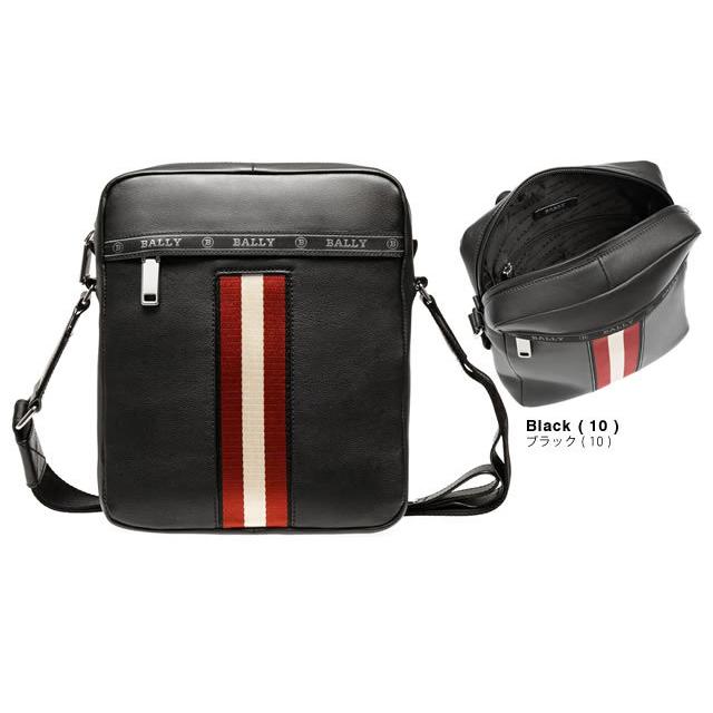 Bally（バリー） ショルダーバッグ ブラック レザー クロスボディ