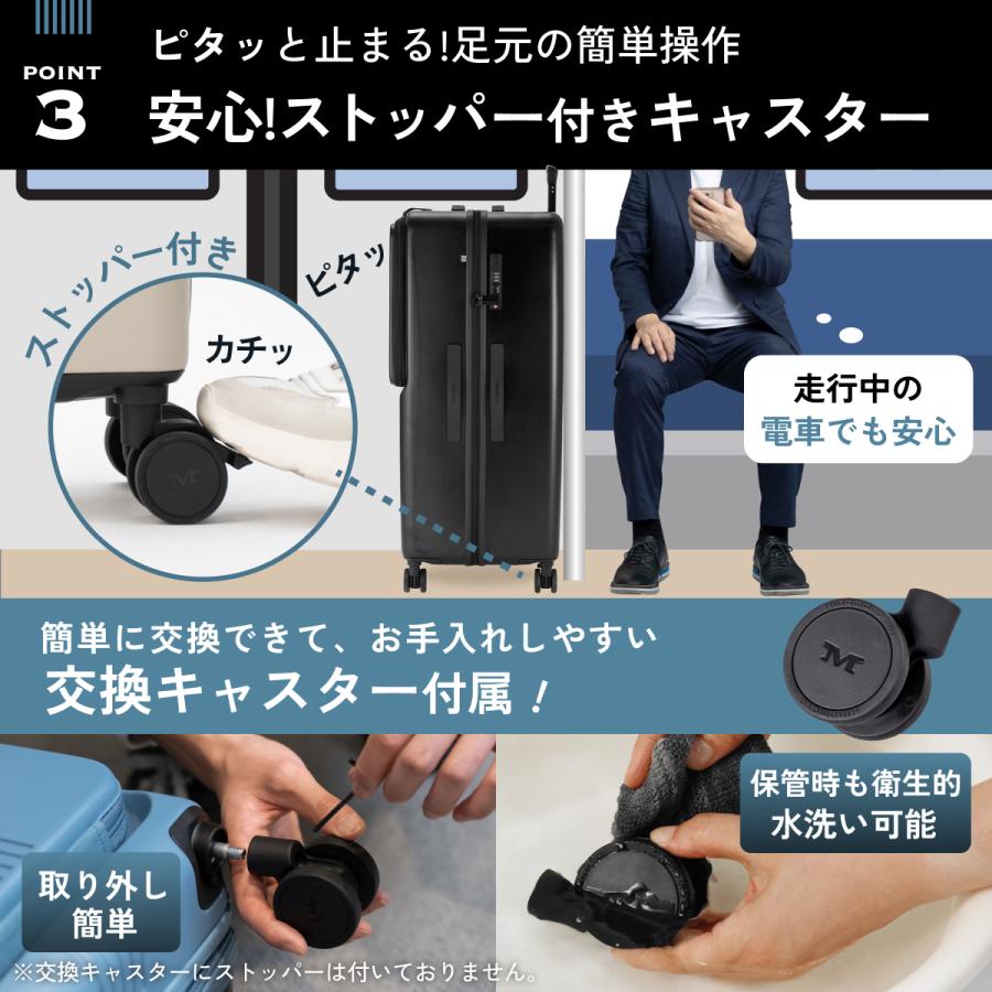 MAIMO スーツケース XLサイズ 大容量 151L キャリーケース 超軽量