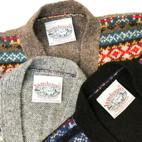 スコットランド製 送料無料 JAMIESON'S【ジャミーソンズ】FAIRISLE