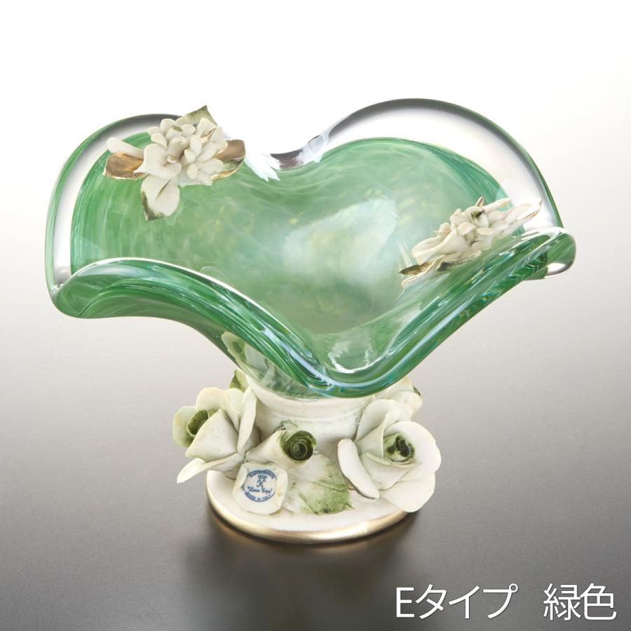 ムラーノ ガラス コンポート / ベネチアングラス ムラノガラス 陶器