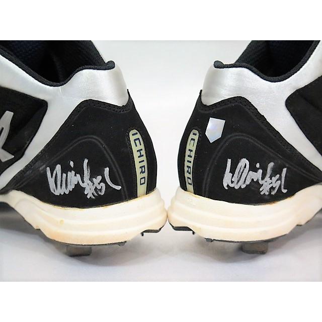 MS】イチロー2004年公式戦実使用済直筆サイン入りスパイク！ 検）大谷