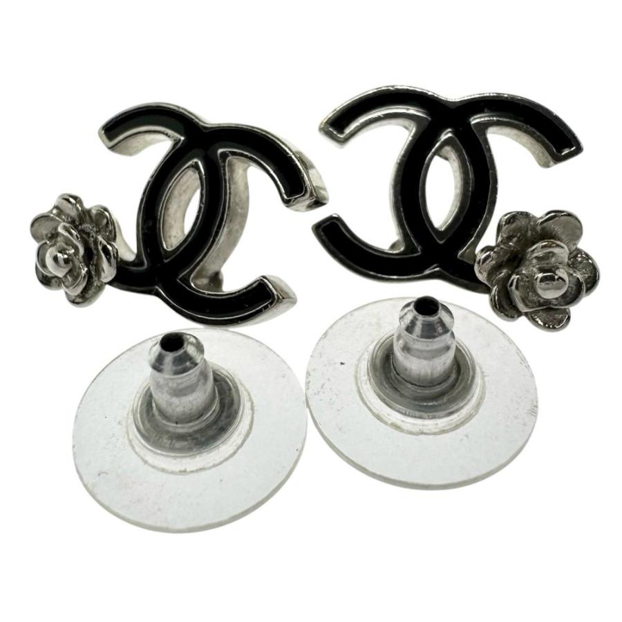 CHANEL（シャネル） ココマーク カメリア ピアス メタル 4.4g 07P