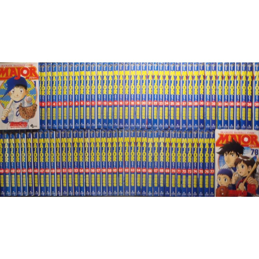 MAJOR メジャー（全78巻セット ）[限定版を含む] : マンガ屋アニメ屋