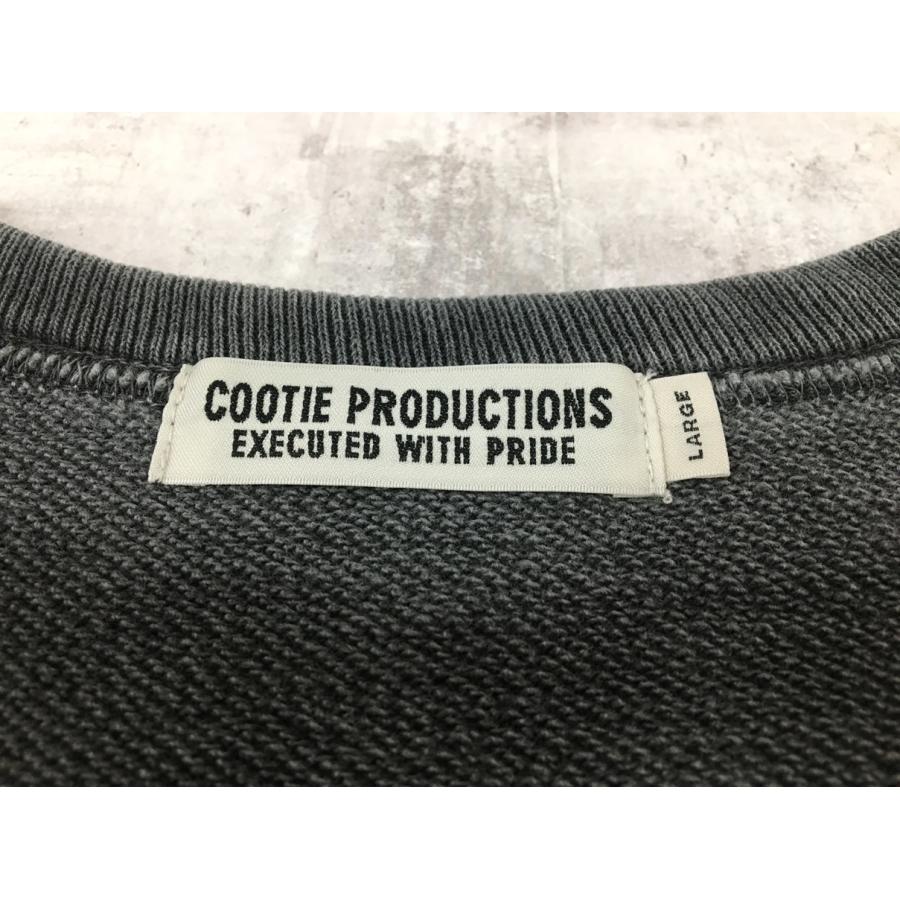 Coottie（クーティー） COOTIE Pigment Dyed Open End Yarn Sweat Crew