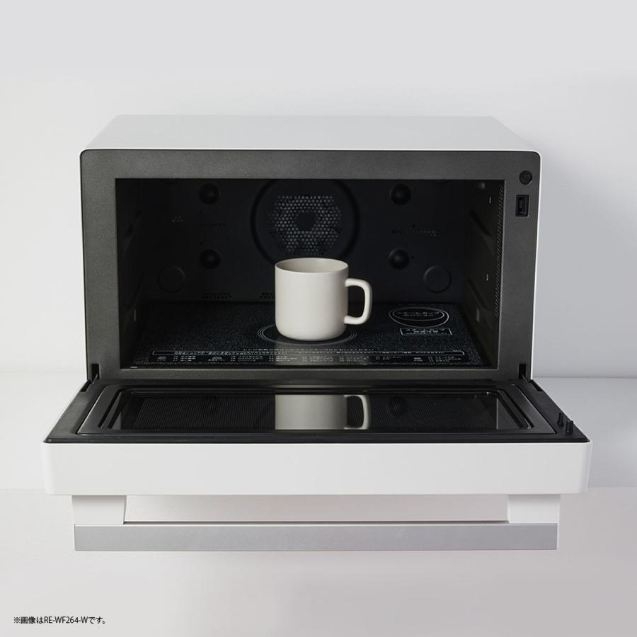 PLAINLY SHARP シャープ 過熱水蒸気オーブンレンジ ブラック RE-WF264