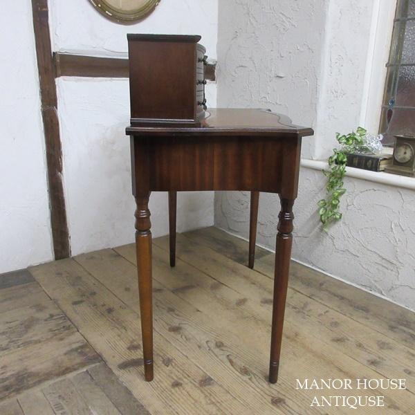 イギリス アンティーク 家具 ストロングボウ デスク 机 作業台 収納