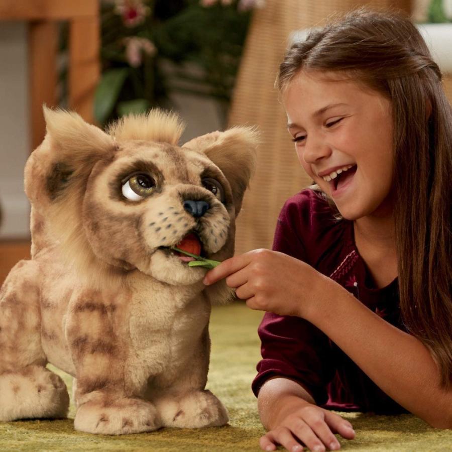 Hasbro ファーリアル ライオンキング シンバ 英語でおしゃべり 電動
