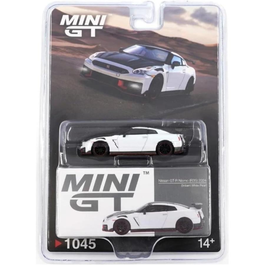 MINI-GT Nissan GT-R Nismo(R35) 2024 NISMO ブリリアントホワイト