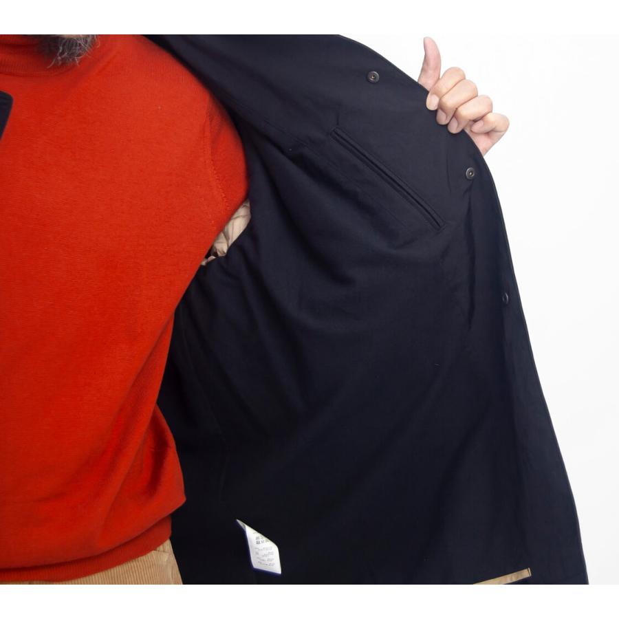 MANUAL ALPHABET（マニュアルアルファベット） バルカラーハーフコート