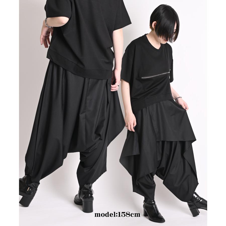 marai（マーライ） サルエルパンツ メンズ レディース ワイドパンツ