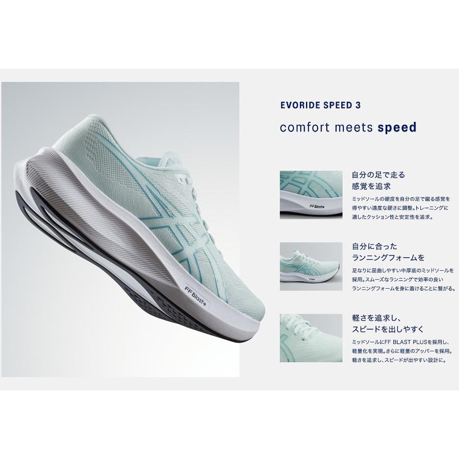 ASICS（アシックス） asics EVORIDE SPEED 3 エボライド スピード 3