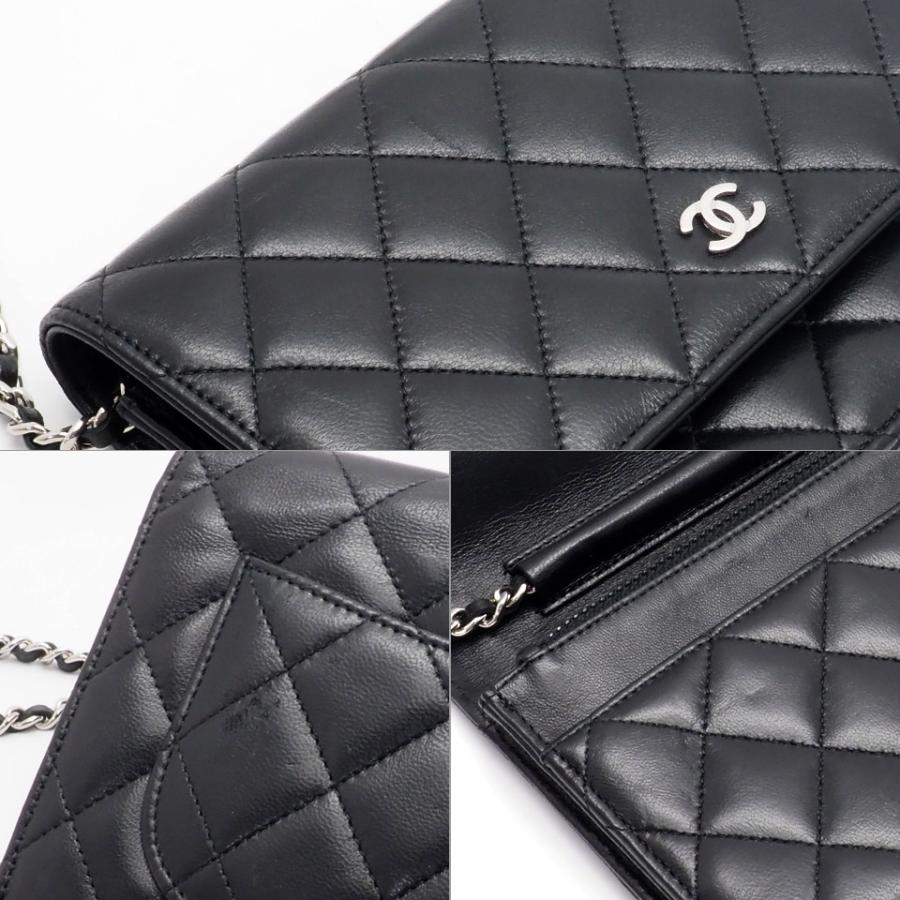 CHANEL（シャネル） クラシック チェーンウォレット AP0250 ラムスキン