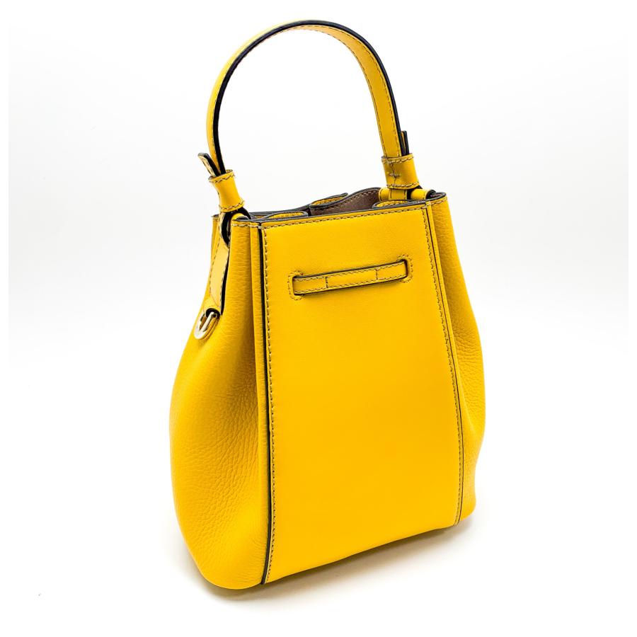 FURLA フルラ 黄色 イエロー ミアステラ バケットバッグ ハンドバッグ
