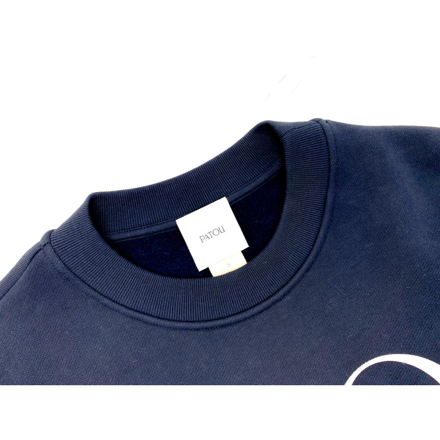 PATOU パトゥ オーガニックコットン クロップド グログラン スウェット