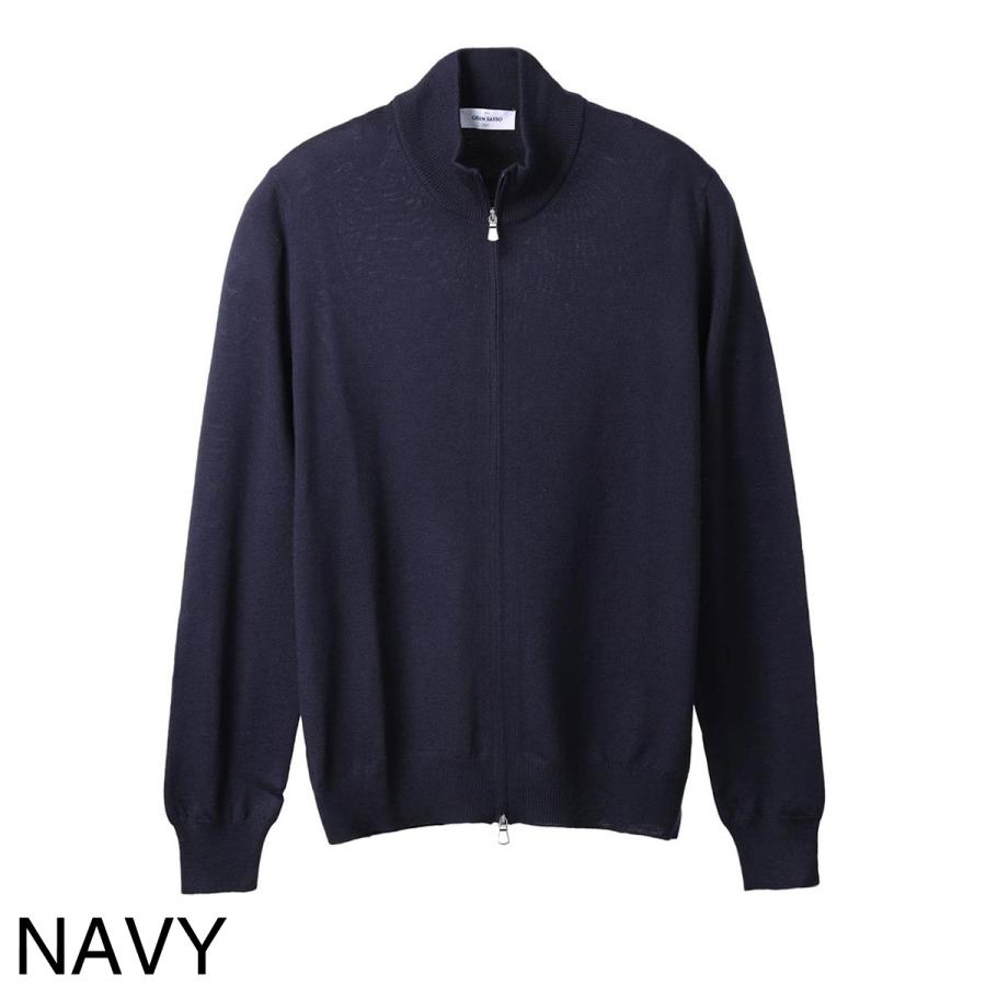 Gran Sasso（グランサッソ） ジップアップ カーディガン FULL ZIP