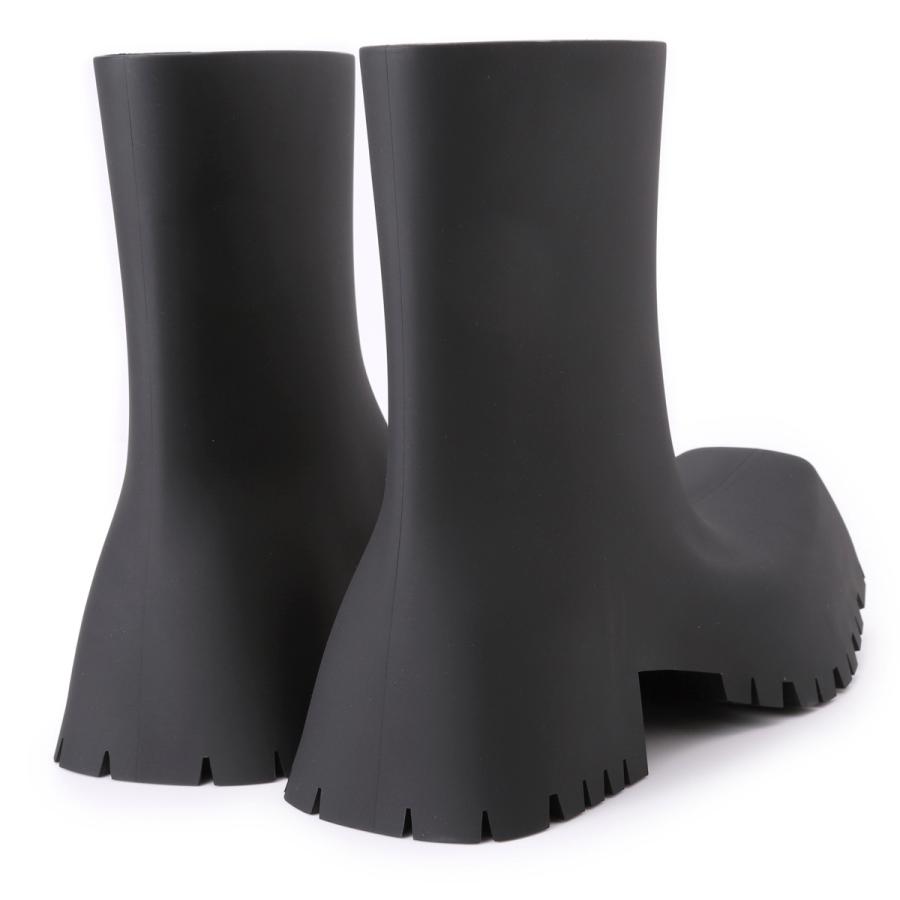 BALENCIAGA（バレンシアガ） ラバーブーツ TROOPER RUBBER ブラック