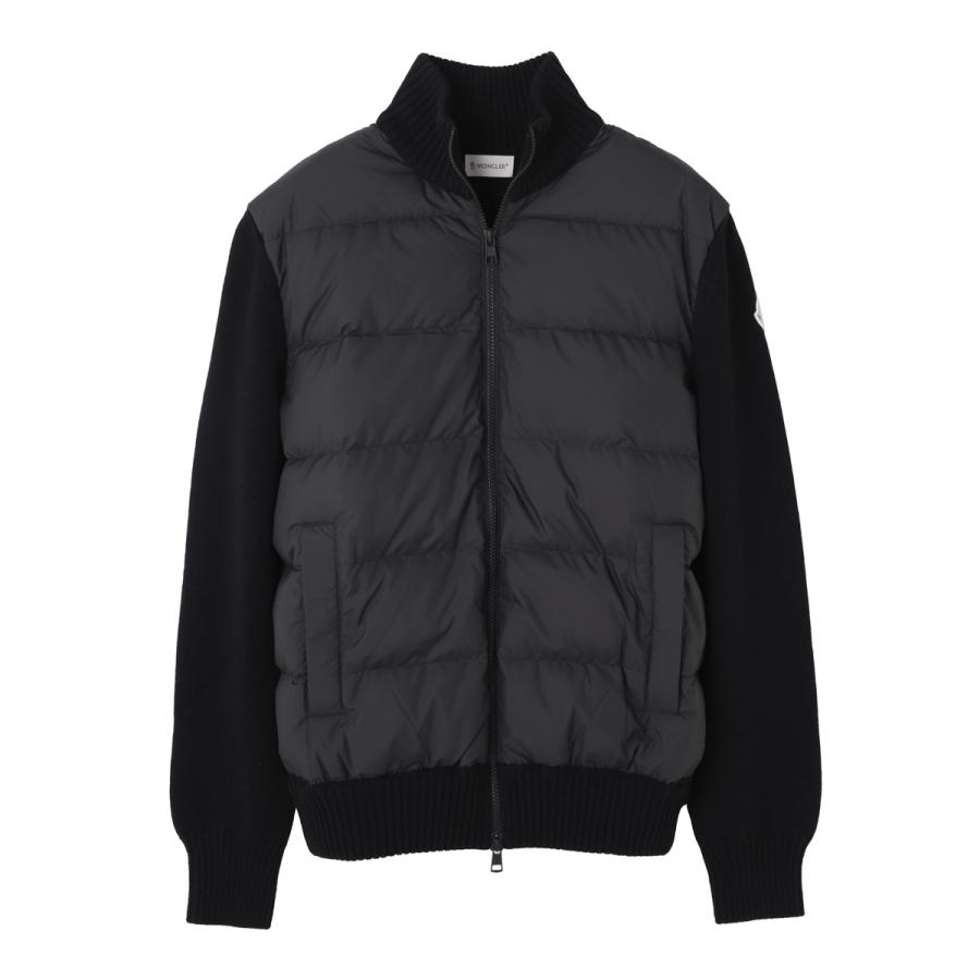 MONCLER（モンクレール） ダウン切り替え ジップアップ カーディガン