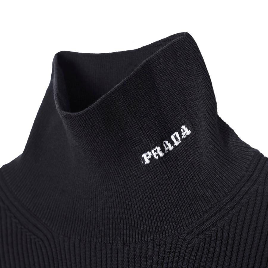 PRADA（プラダ） タートルネックセーター ブラック メンズ umr524-s222