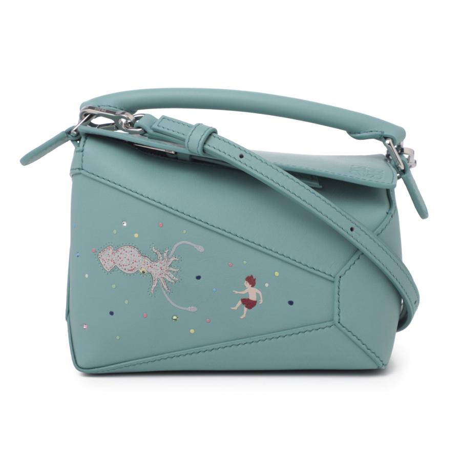 LOEWE（ロエベ） ハンドバッグ 3WAY PUZZLE EDGE MINI SQUID