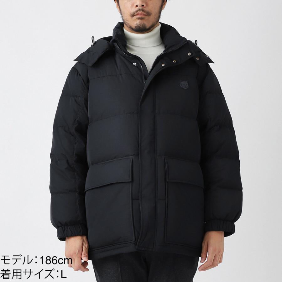 MAISON KITSUNE（メゾン キツネ） ダウンジャケット HOODED PUFFER IN