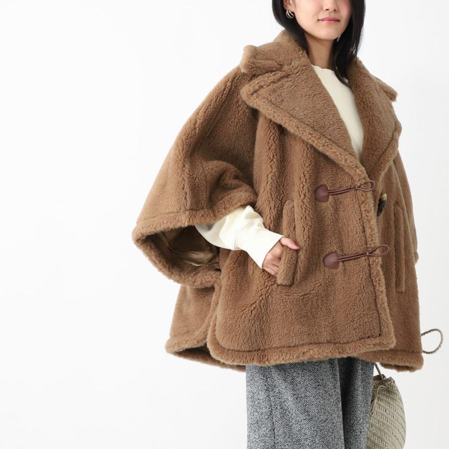Max Mara（マックスマーラ） ケープ GEORGE ポンチョ ブラウン