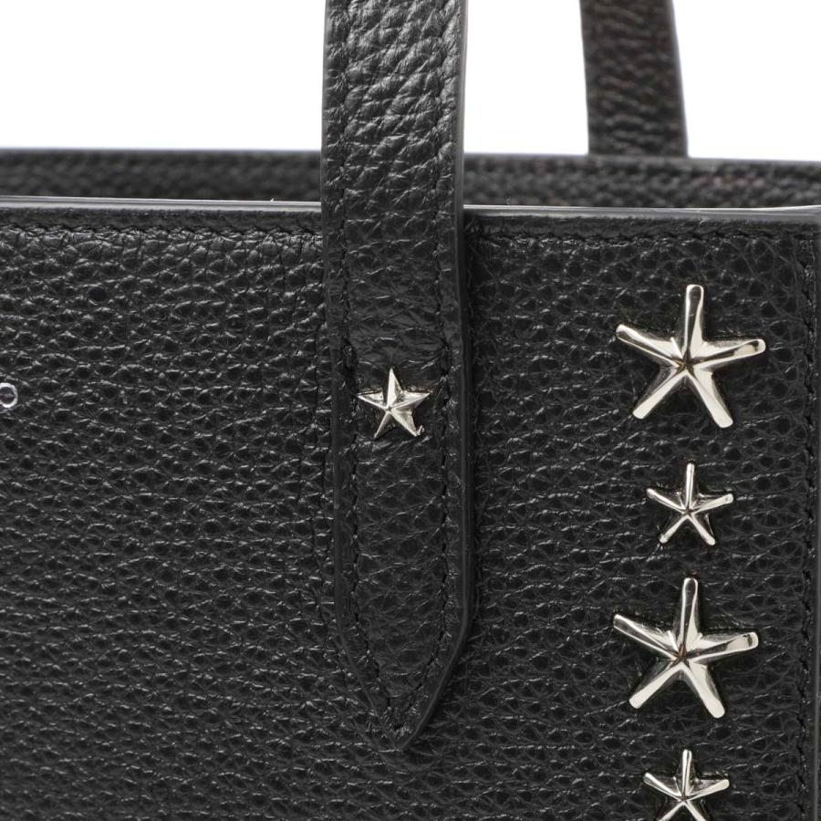 JIMMY CHOO（ジミーチュウ） トートバッグ 2WAY PEGASI N/S ブラック