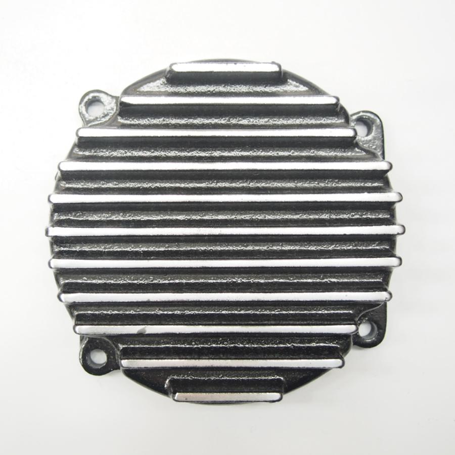 mc.maniac製 XJR400 XJR400R エンジンカバー 右 黒 ポイントカバー 4HM