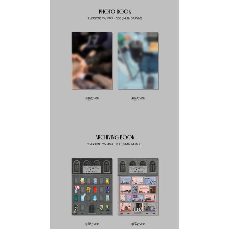バージョン選択可] SEVENTEEN 公式グッズ BEST ALBUM [17 IS RIGHT