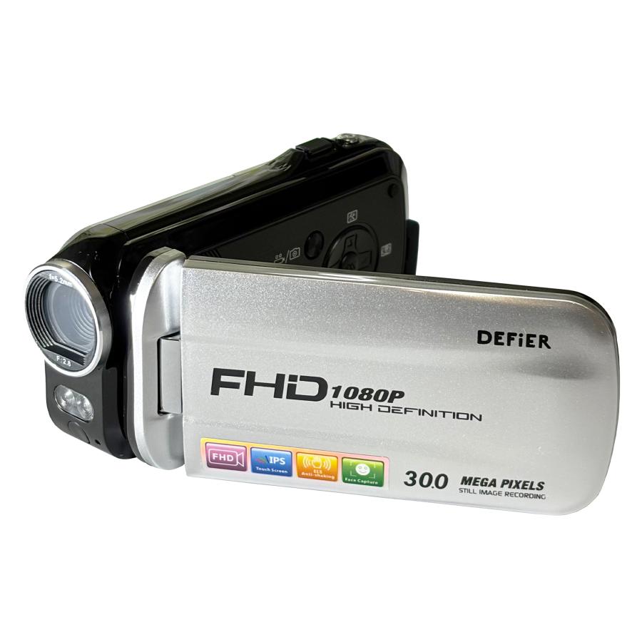DEFiER FULL HD デジタルムービーカメラ ビデオカメラ 800万画素 CMOS