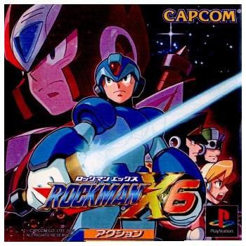 ロックマン 『中古即納』{表紙説明書なし}{PS} ロックマンX6(ROCKMAN