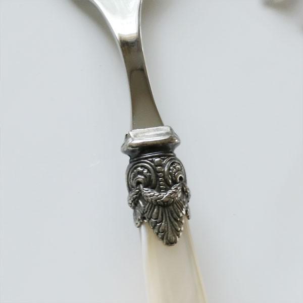 エメ EME ディナースプーン 21cm ナポレオン ブラック イタリア製