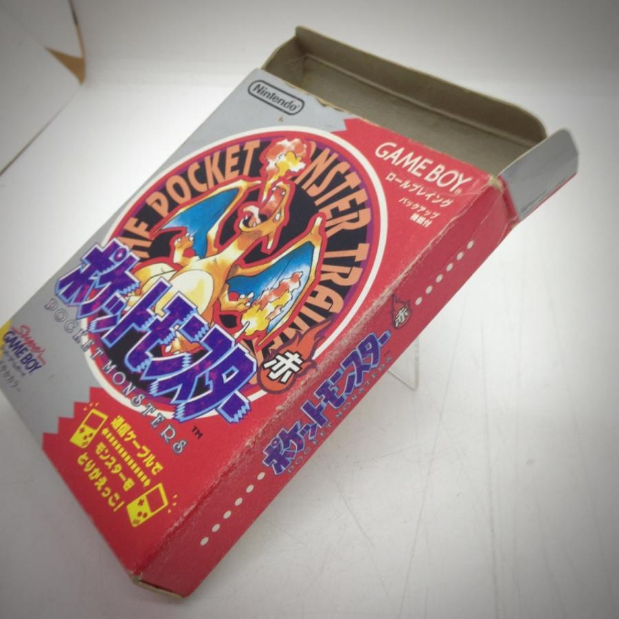 ポケットモンスター赤 マップ同梱/ゲームボーイ(GB)/中古/箱・説明書
