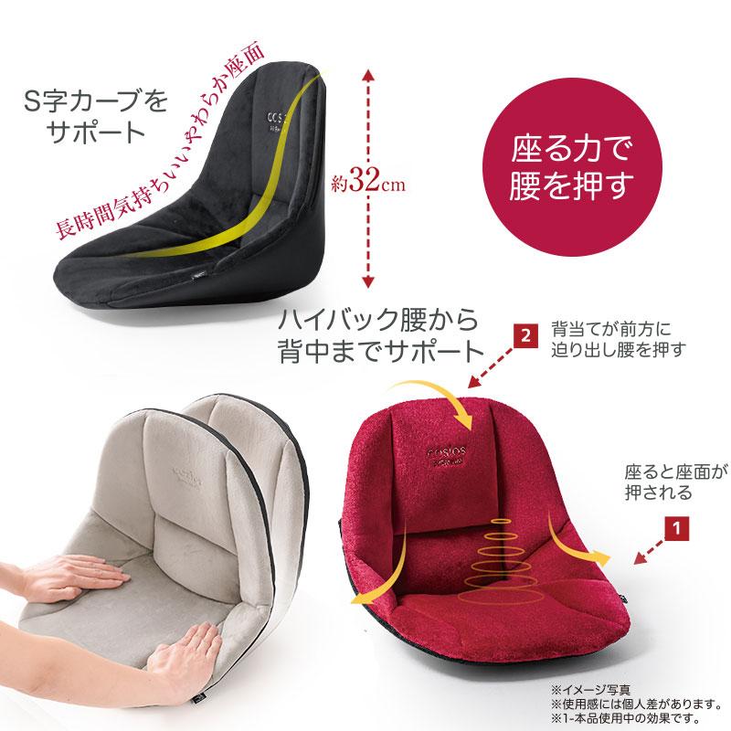 ボードクッション cosios PREMIUM コシオスプレミアム 姿勢矯正 腰