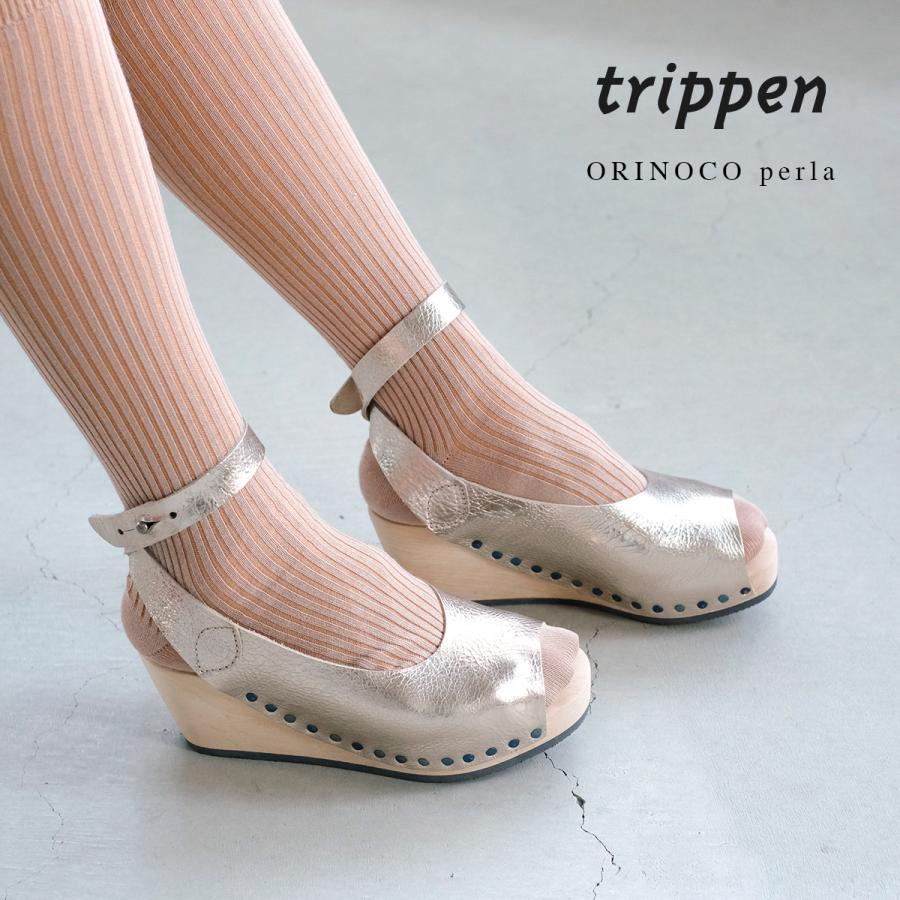 trippen（トリッペン） 2024ss メタリック 新作 レザー アンクル