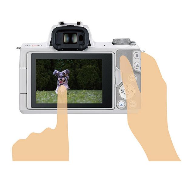 EOS DIGITAL キヤノン Kiss M2・EF-M15-45 IS STM レンズキット