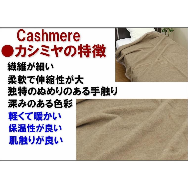 三井毛織 毛布 洗える カシミヤ毛布 カシミア シングル 140x200cm 日本