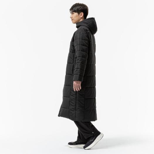 MIZUNO（ミズノ） ミズノ公式 中綿ロングコート ブラック×ブラック