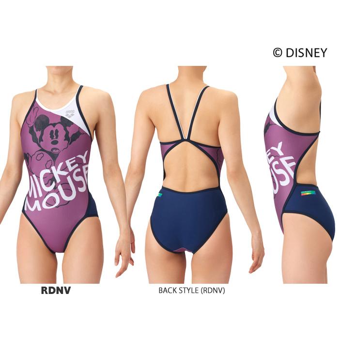 アリーナ（arena） レディース 競泳練習用水着 DISNEY ディズニー