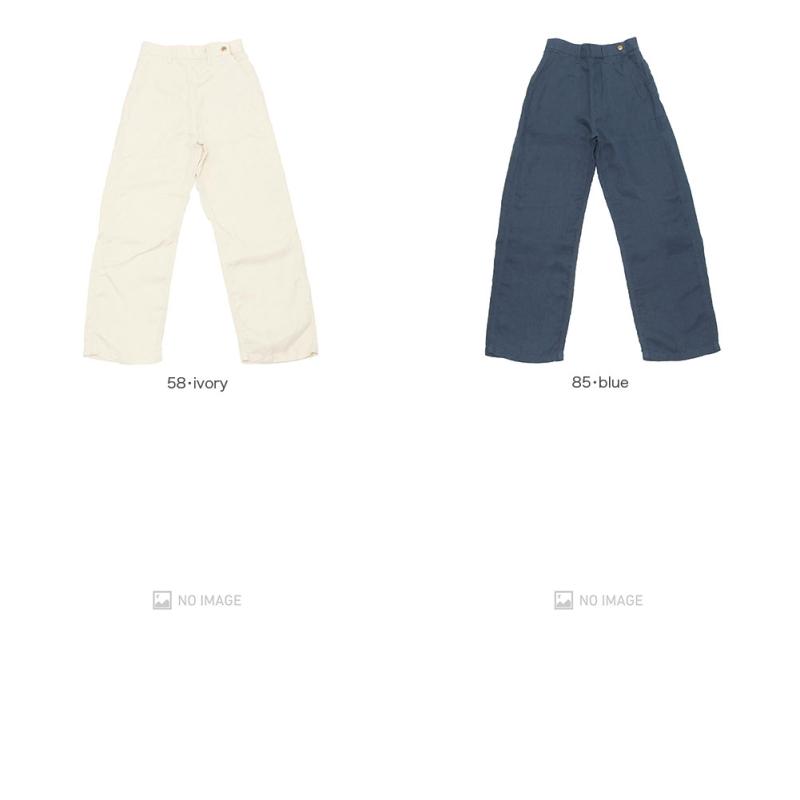 caqu（サキュウ） （OUTLET）caqu リネン100ランチパンツ 04524