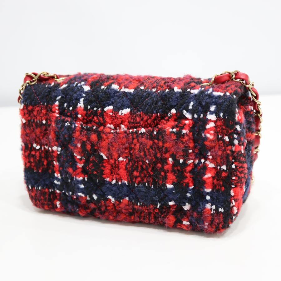 質屋 CHANEL シャネル 69900 ツイード ショルダーバッグ 鞄 バッグ