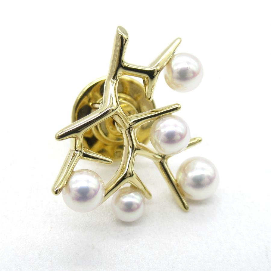 MIKIMOTO（ミキモト） 幸福の木 ピンブローチ ブランドオフ MIKIMOTO