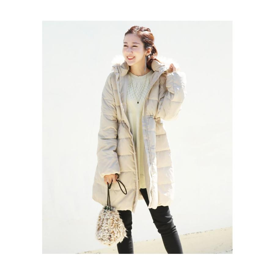 Milk tea（ミルクティー） ママコート 産前産後対応 軽くて暖か