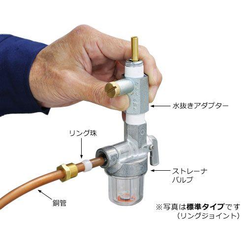 サンダイヤ ステンレス製 灯油タンク KU3-090SE (90型/標準脚/リング