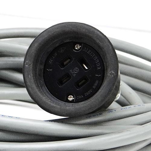 三相200V 極太VCTF3.5sq キャブタイヤコード 10m (20A／4芯／防雨