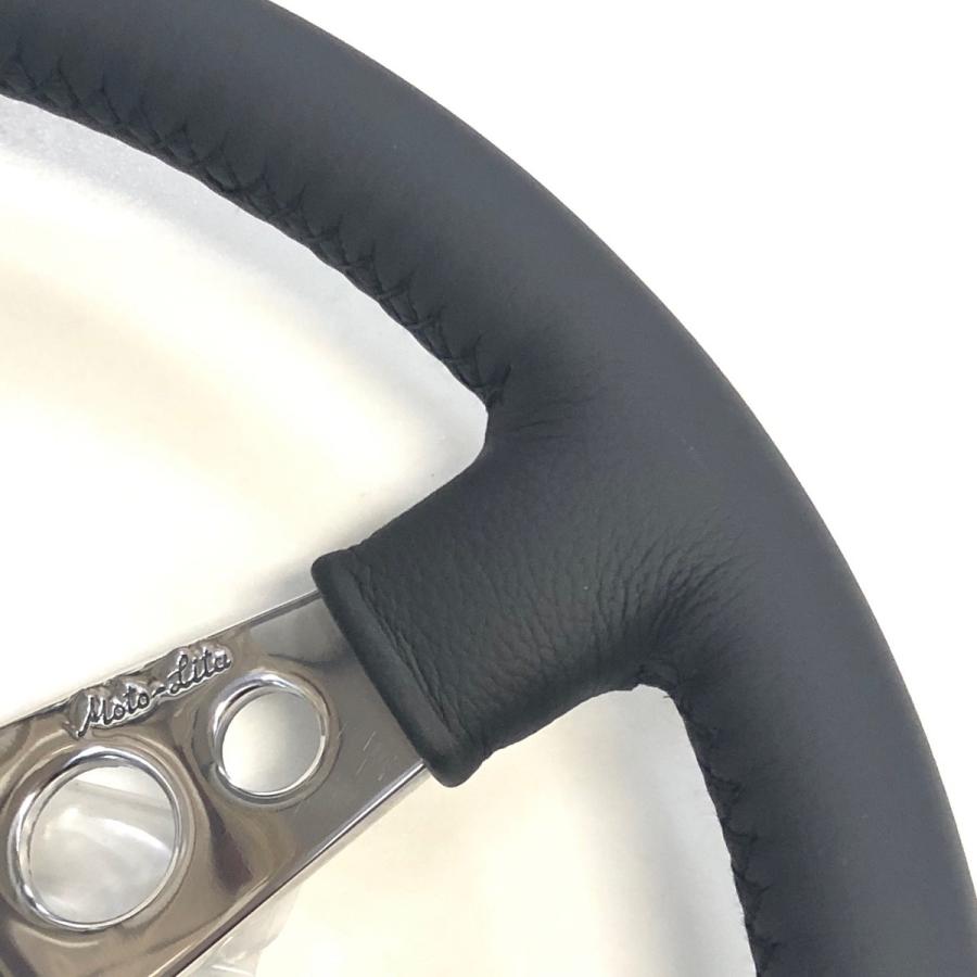 モトリタMK4レザーステアリング・13インチディッシュ : ミニマルヤマ