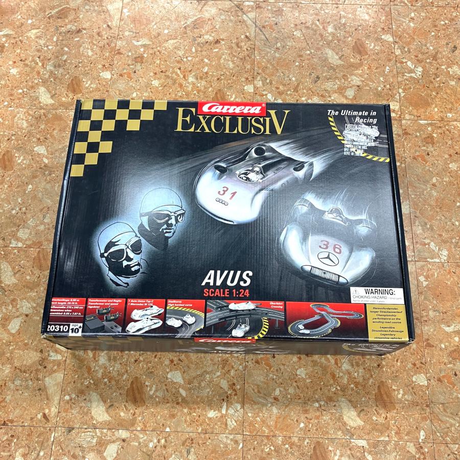 現品 Carrera exclusiv 1/24 AVUS スロットカー用レールセット 車体