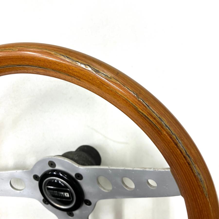 中古 MOMO モモボス用 ウッドステアリング : ミニマルヤマ - 通販