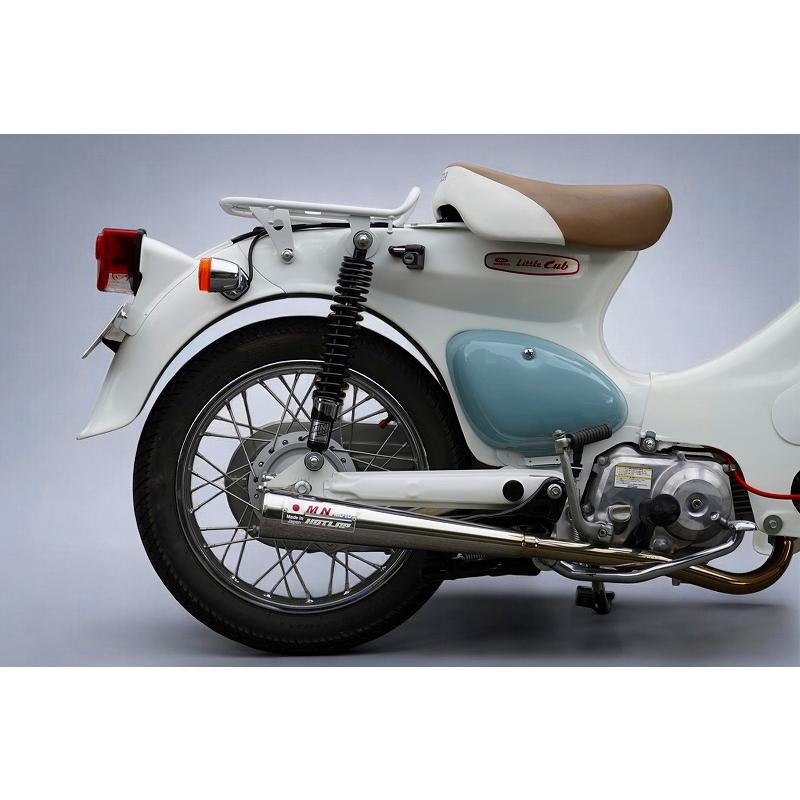 リトルカブ・スーパーカブ ブラック 330mm強化リアショック : ミニモト